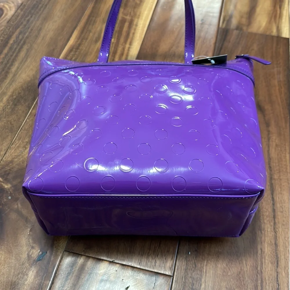 ❌SOLD❌Kate Spade Jeralyn Purple Polka Dot Bag - Picture 6 of 13